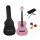MusicMate Gitara klasyczna MM-G17 ClassicPink - 1588159 - zdjęcie